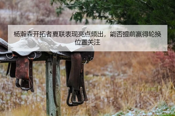 杨瀚森开拓者夏联表现亮点频出，能否提前赢得轮换位置关注